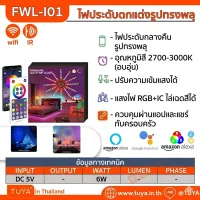 FWL-I01 ไฟประดับตกแต่งรูปทรงพลุ RGB+IC WIFI DC5V