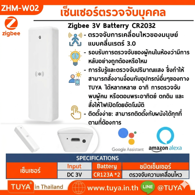 ZHM-W02 ตรวจจับบุคคล สัญญาณ ZIGBEE