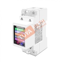 EM03 มิเตอร์วัดไฟฟ้า อิเล็กทรอนิกส์ WIFI มีหน้าจอแสดงผล V/A/W/Kwh/ค่าไฟ/Hz/PF/ มีOVP/LVP/OCP/OPP 220V 100A