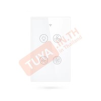 FSWL-US01 สวิตช์พัดลมแบบมีปุ่มไฟส่องสว่าง แบบทัช สีขาว WIFI