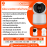 CM-H11 กล้องวงจรปิดภายในบ้านหมุนได้ WiFi 3MP H.264 128G