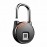 BFP02 แม่กุญแจสมาร์ท ปลดล็อคด้วยลายนิ้วมือ Bluetooth สีดำ 91x54x25 มิลลิเมตร