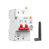 BRK-MA02-63A เซอร์กิตเบรกเกอร์ 2P สีขาว ควบคุมระยะไกล จับเวลารีเลย์ 63A 230/440V