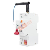 BRK-MA01-63A เซอร์กิตเบรกเกอร์ 1P สีขาว ควบคุมระยะไกล จับเวลารีเลย์ 63A 230/440V