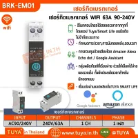 BRK-EM01 เซอร์กิตเบรคเกอร์ WIFI 63A 90-240V