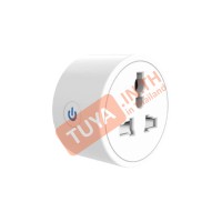 SK-UN02 เต้าปลั๊กไฟฟ้าแบบมีปุ่มกด Universal ควบคุมผ่านรีโมทแอพพลิเคชั่น 220V 16A สีขาว WIFI 2.4GHz