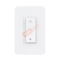 DMSW-US-M1 สวิตซ์ไฟหรี่แบบกด 3 ปุ่ม มีปุ่มเปิดปิด เพิ่มแสง ลดแสงไฟ WiFi 2.4GHz 15A 220V