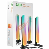 LAL02-IC ไฟตกแต่ง LED USB Smart WiFi IR Dreamcolor Music Gaming Table Lamp Ambient LED Bar Lights