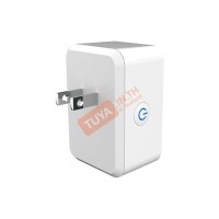 ZSK-UN01 สมาร์ทปลั๊กไฟพ่วง แบบมีปุ่มกด สีขาว แบบUniversal 15A 220V Zigbee