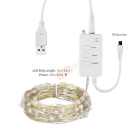 SL105 กล่องควบคุมพร้อม ไฟประดับตกแต่งต้นคริสมาสต์ และรีโมทควบคุม ความยาว5เมตร