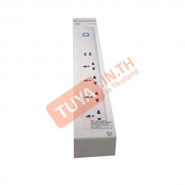 STSU-01 ปลั๊กพ่วงไฟฟ้าแบบ 4ช่องเสียบ 2USB มีปุ่มเปิดปิดในตัว สาย2เมตร 220V 10A WIFI