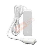 WFS01 เซ็นเซอร์ตรวจจับน้ำรั่ว แบบแยกตัวตรวจจับ WiFi แบตเตอรี่ AAA *2 1.5V