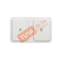 ZBT03-A2 สวิตซ์ไฟแบบปุ่มกดไร้สาย Zigbee 2 ปุ่มกด สำหรับสั่งงาน สวิตซ์ไฟและสามาร์ทซีน