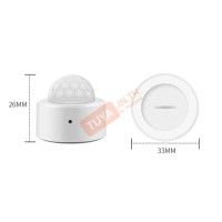 ZPR02  เซ็นเซอร์ตรวจจับความเคลื่อนไหวขนาดเล็ก รอบทิศทาง Zigbee 3 * AAA 1.5V