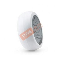 ZTH02 เซ็นเซอร์ตรวจจับอุณหภูมิและความชื้น มีหน้าจอแสดงผลทรงกลม Zigbee AAA*2