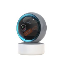 CM-H12-5M กล้องวงจรปิดภายในบ้าน WiFi มีแสงสีขาว 5MP H.265 5V 128G